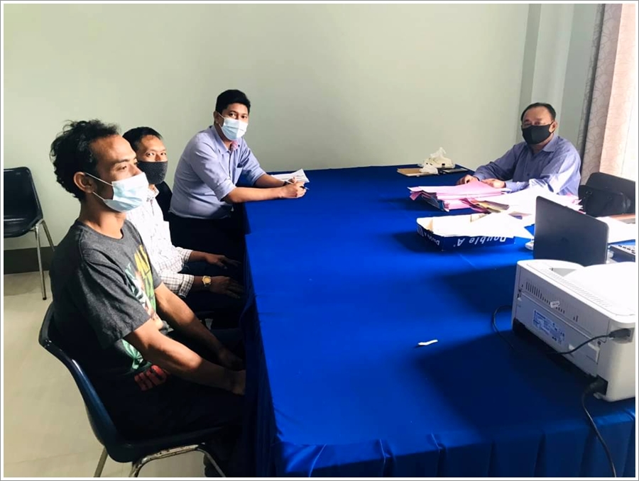 ﻿สำนักงานบังคับคดีจังหวัดสงขลา สาขานาทวี จัดโครงการไกล่เกลี่ยทั่วไทยร่วมใจช่วยเหลือลูกหนี้ที่ได้รับผลกระทบจากไวรัสโคโรนา 2019 (COVID - 19) ได้สำเร็จทุนทรัพย์กว่า 1 ล้านบาท